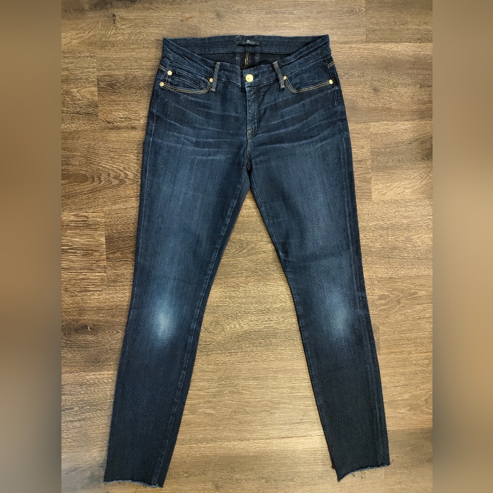 7 For All Mankind Skinny Jeans Sz 28